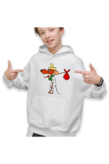 OEM Boys' Slowpoke Rodriguez Speedy Gonzales Looney Hoodie