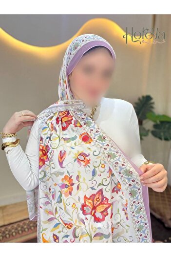 Hejab Fashion Chiffon crepe veil, 200x75