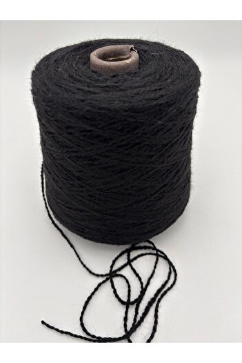 kumasfabrik (500Gr)Kumasfabrics Puffy Yarn/Hand Knitting Yarn/Scarf&Beret&Glove Yarn/Shawl,Sweater,Cardigan Yarn-Black