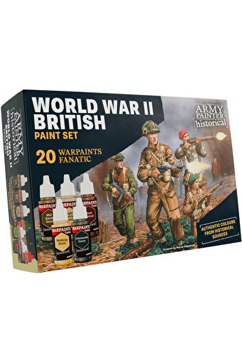 The Army Painter - Warpaints Historical WWII British Paint Set