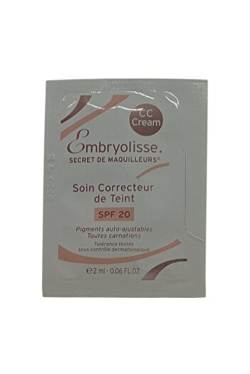 Embryolisse , Secret De Maquilleurs, CC Cream, SPF 20, 2 ml *Sample