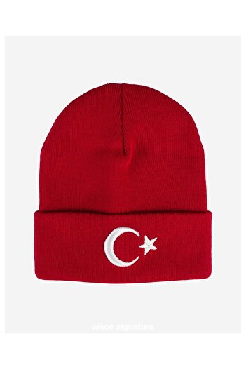 PIECE SIGNATURE Flag Embroidered Beret