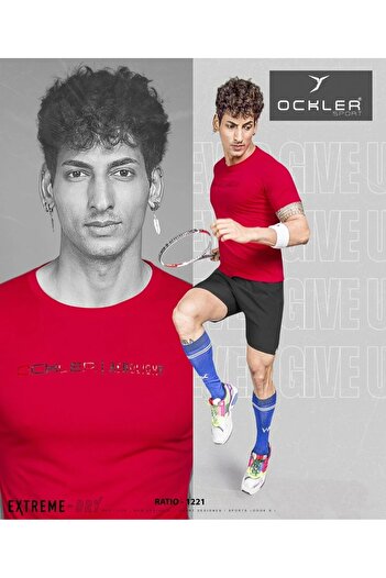 iza Men’s Dry Fit Red T-Shirt