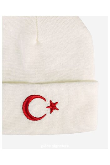 PIECE SIGNATURE Flag Embroidered Beret