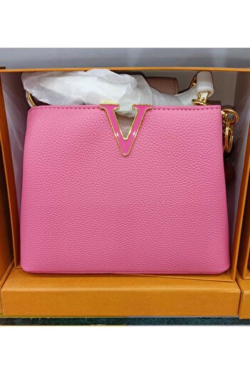 HF Luxury Women's Shoulder Bag with Accessories Large Size