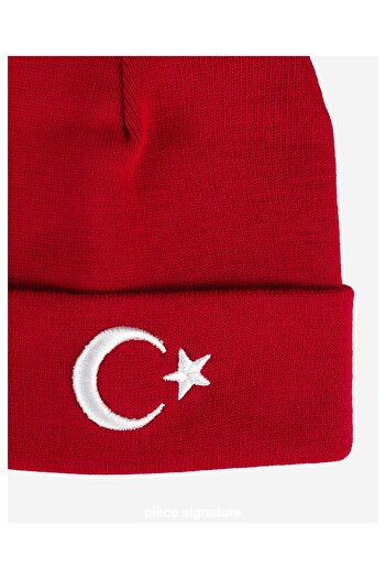 PIECE SIGNATURE Flag Embroidered Beret