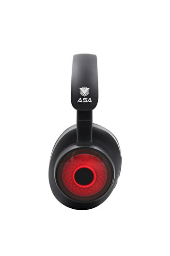 ASA سماعة الألعاب SINGER RGB (أسود)