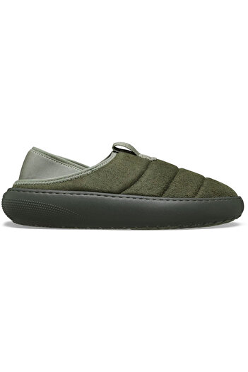 Crocs Moc clasic unisex din piele intoarsa gri galactic