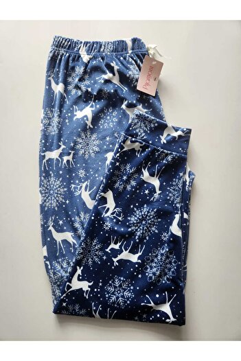 Pijamoni Pantaloni de pijama din catifea mărime mare 7778