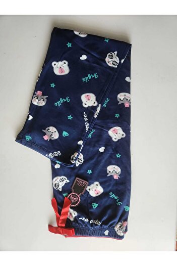 Lady Queen Şardonlu Milan Pajama Bottoms 0013