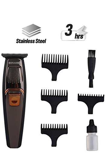 sonashi 3-speed rechargeable hair clipper