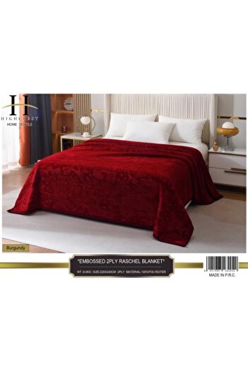 ALBAGSHI High Crest Plain Blanket (Double)