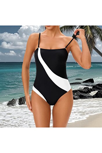 MEIORO Women's Tummy Control One-Piece Swimsuit M