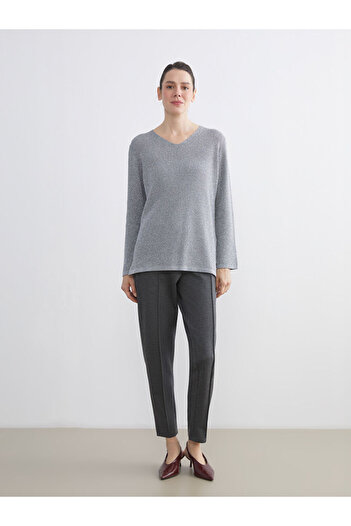 LC Waikiki Create Your Style from Uzg Store |   V-Neck Women's Knitwear Sweater