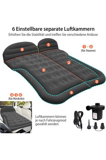 CRUISES MATTRESS Car Air Mattress SUV Inflatable Mattress with Pump