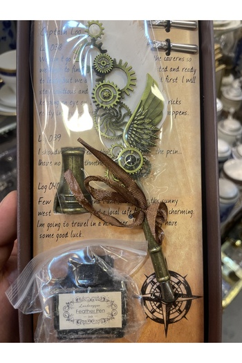 ANTİKA AYAL Quill pen set