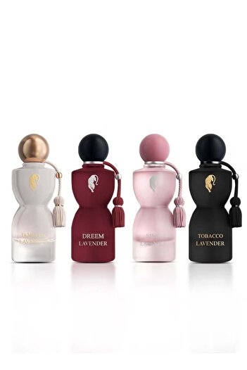 LAVENDER Georgina Perfume Set 75ml 4 Pieces