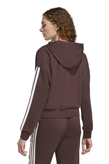 adidas Women's Casual Coat W 3S ft Fz Hd Jy3137