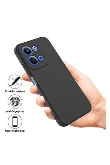 HANPORIUM Redmi 15C Compatible Silicone Case - Flexible Pastel Color Cover with Camera Protection - Lilac