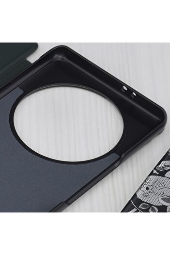 Bibilel Case for Honor Magic5 Lite - Techsuit eFold Series - Dark Green