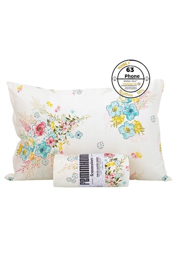 femmstore 100% Cotton Double Sheet Set - Elastic, 40 Cm/180x200 30 Cm