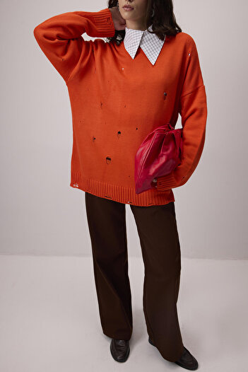 Touché Privé SCURVED KNITWEAR SWEATER