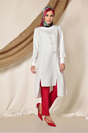 Alvina Asymetric Cut Tunic 4862