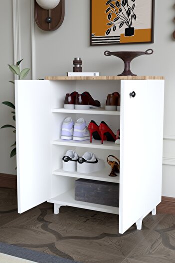 Haus Modüler Pratik Ayakkabılık Çok Amaçlı Ayakkabılık