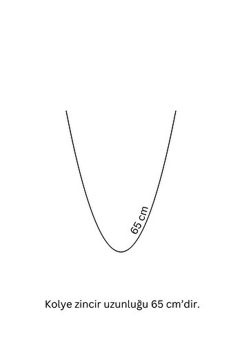 PİNKMARK KADIN GOLD ETNİK HALKA DETAYLI SİYAH 65CM UZUNLUK KOLYE PMKLY25506