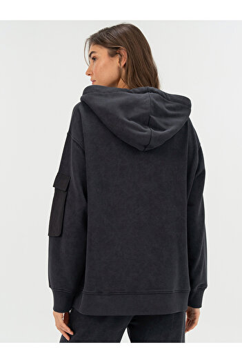 EVERLAST Cool Relax Wmn Anthracite Women's Full Zip Hooded Sweatshirt