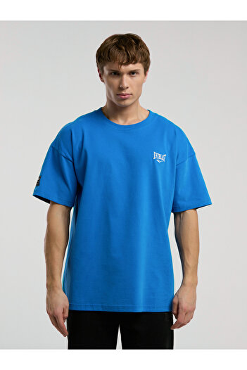EVERLAST Ever Essentials Oversize Синя чоловіча футболка
