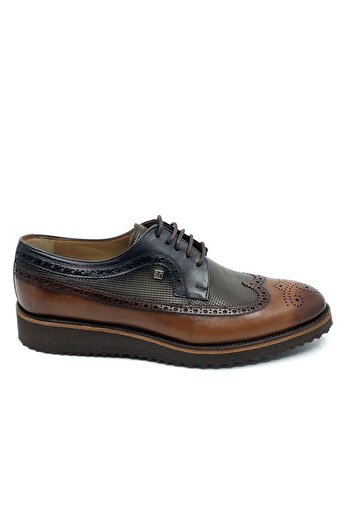 Fosco 1106 Tan Genuine Leather Casual Men's Shoes