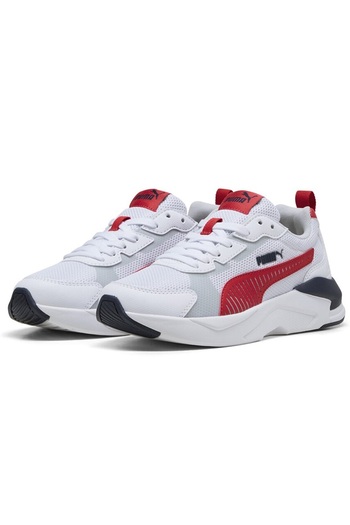 Puma 401493 X-Ray 3 Lt Jr Unisex Sports Shoes White-Red