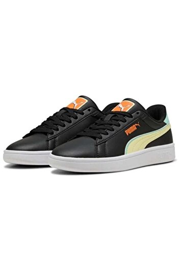 Puma Smash 3.0 Playdate Jr 402826 Unisex Sports Shoes Black