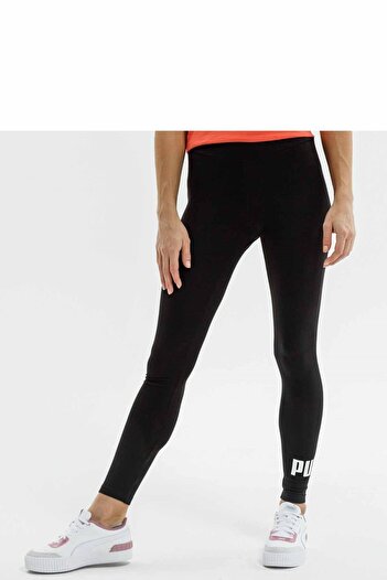 Puma Ess Logo Leggings Women's Tights 586832 01 Black