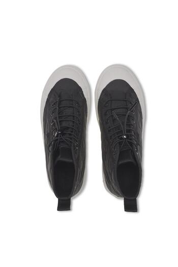 Superga 2644 Alpina Quilted Nylon Kadın Gri Bilekli Sneaker