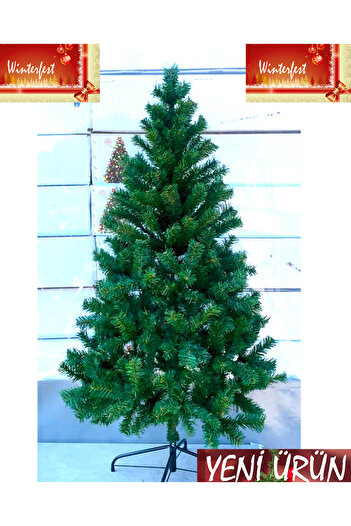 Winterfest Yılbaşı Çam Ağacı Gür Dal Demir Ayaklı Demir Gövdeli Yeni Ürün ( 150 Cm 330 Dal )