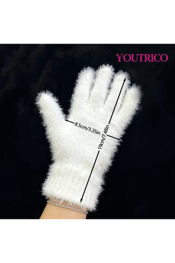 Youtrico Plush Long Gloves