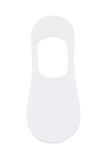 Derimod Men's White Bamboo Short Socks 000A2C35156F