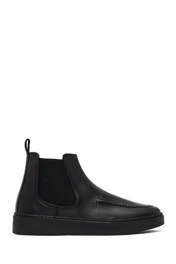 Derimod Men's Black Leather Chelsea Boots 25Wfd681418