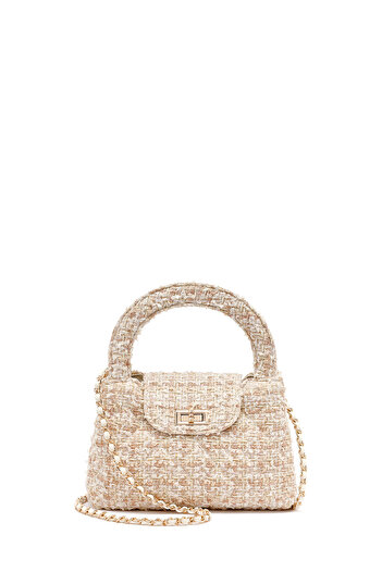 Derimod Women's Cream Long Strap Mini Shoulder Bag 25Abd27056F