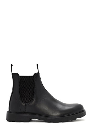 Derimod Men's Black Leather Chelsea Boots 25Wfd680118
