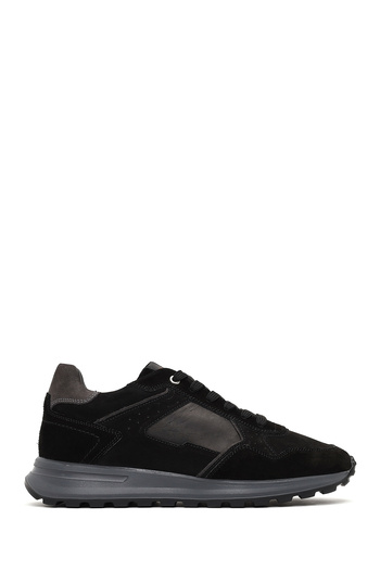 Derimod Ανδρικό δερμάτινο sneaker με κορδόνια, χειμερινά αθλητικά παπούτσια 25WFD707314