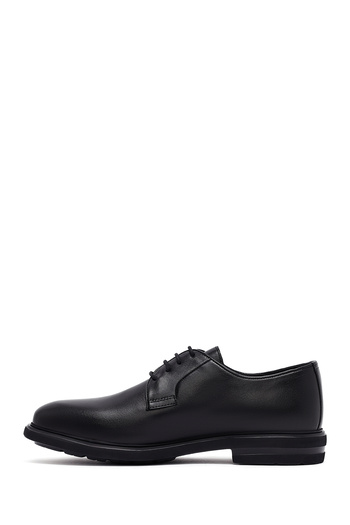 Derimod Men's Black Lace-Up Leather Casual Shoes 25Wfd710218