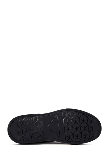 Derimod Erkek Lacivert Bağcıklı Kalın Tabanlı Deri Sneaker,Kışlık Spor Ayakkabı 25WFD6408FT