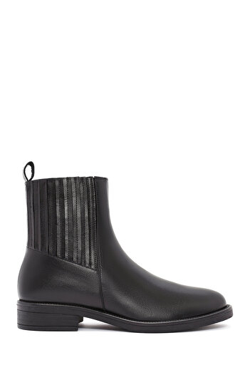 Derimod Women's Black Leather Chelsea Boots 25Afd160118