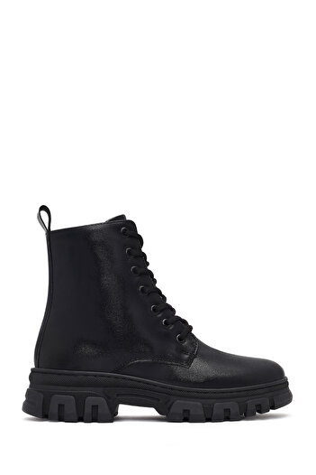 Derimod Women's Black Zippered Boots 25Wfe220318