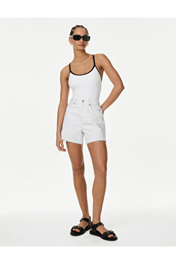 Marks & Spencer Regular Fit Şerit Detaylı Mayo