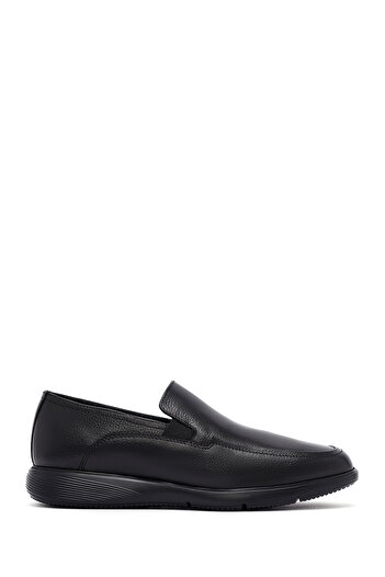 Derimod Men's Black Leather Loafer 25Sfd6421Ft