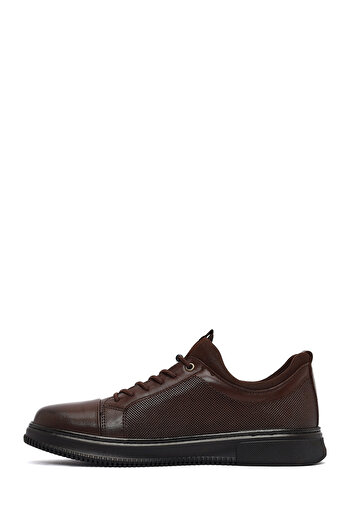 Derimod Men's Brown Lace-Up Leather Casual Shoes 25Wfd676026